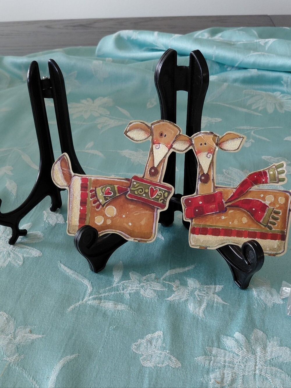 Black Decorative Folding Display Easel Stand - Picture 3 of 7